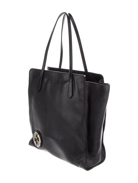 gucci interlocking tote bag|Gucci dollar interlocking bag.